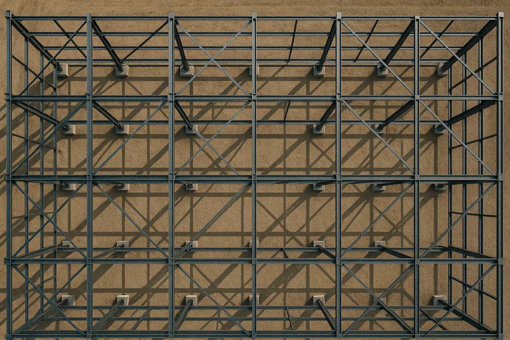 مزایای استفاده از اسکلت فلزی در پروژه‌های صنعتی