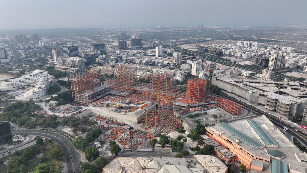 اجرای سازه فولادی در پروژه صنعتی توسط تیم بروج